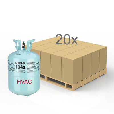 Half Pallet R-134A 30lbs (20 Cylinders $269/$279 ea.)