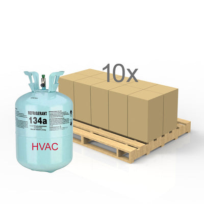 Quarter Pallet R-134A 30lbs (10 Cylinders $289/$299 ea.)
