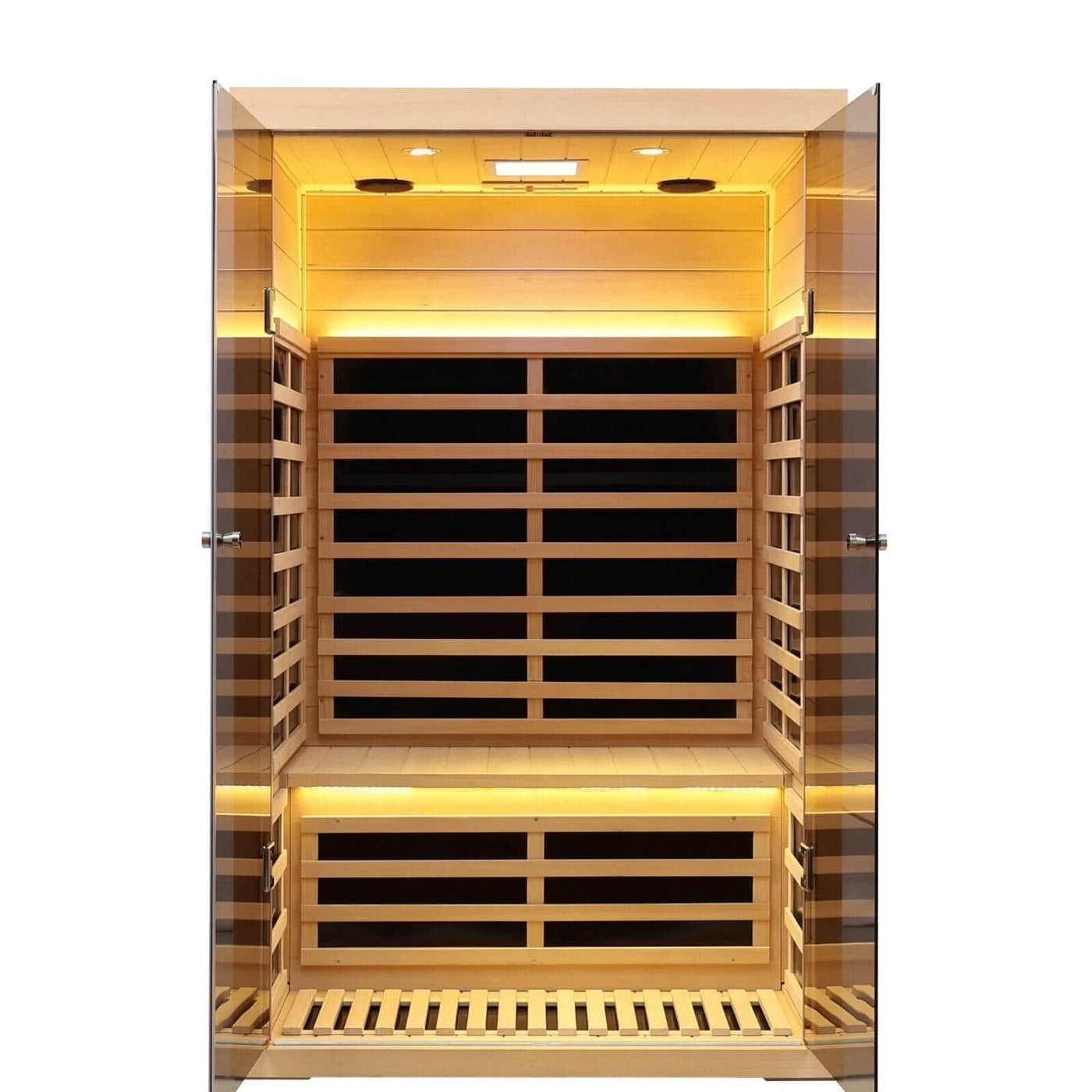 Ample-902SH 2 Person Ultra-Low EMF Infrared Sauna