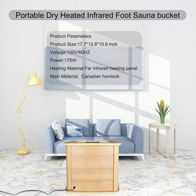 Infrared Footbath in Hemlock