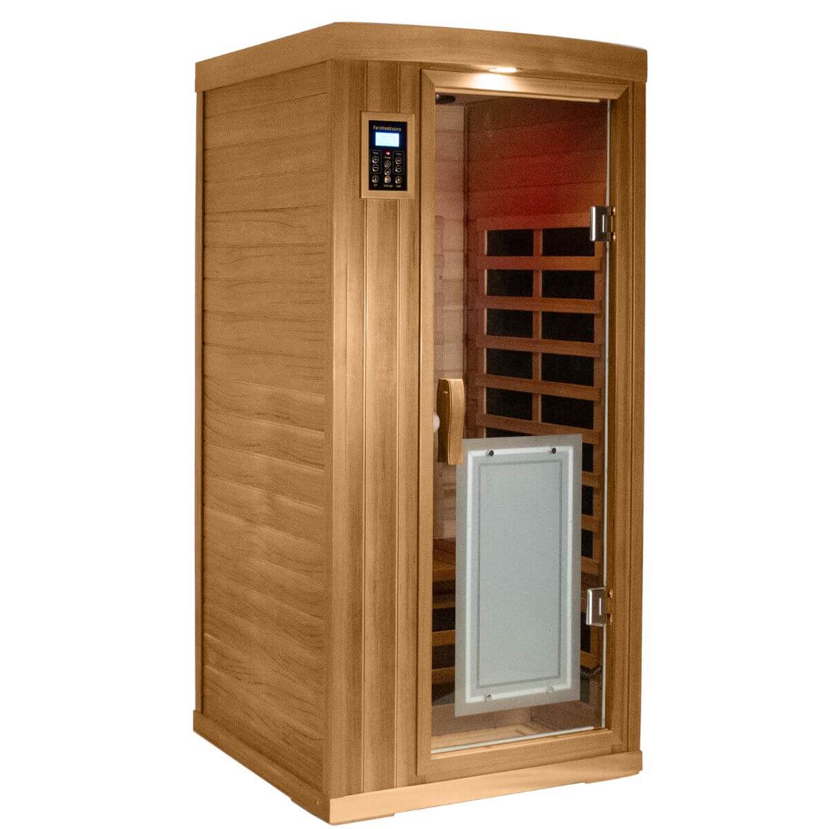 Maxwell-901BH 1 Person Ultra-Low EMF Infrared Sauna