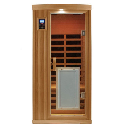 Maxwell-901BH 1 Person Ultra-Low EMF Infrared Sauna