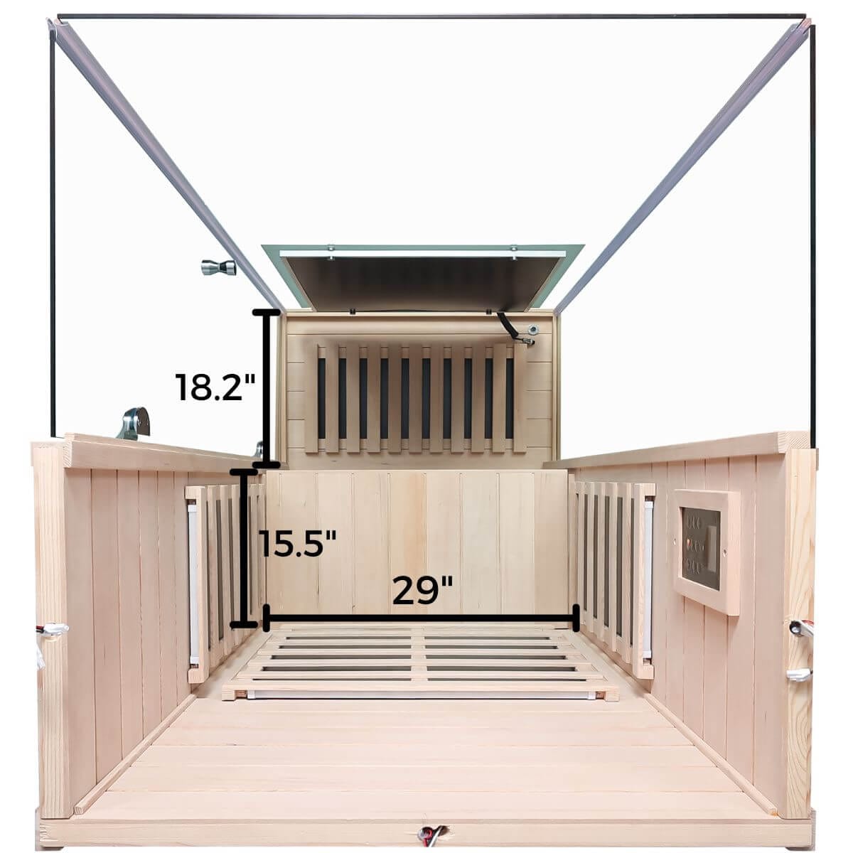 Maxwell-909XH/R 1 Person Ultra-Low EMF Infrared Sauna | New Arrival Sale