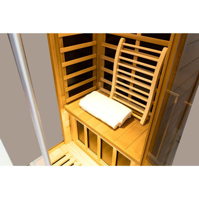 Maxwell-909XH/R 1 Person Ultra-Low EMF Infrared Sauna | New Arrival Sale