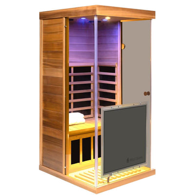 Maxwell-909XH/R 1 Person Ultra-Low EMF Infrared Sauna | New Arrival Sale