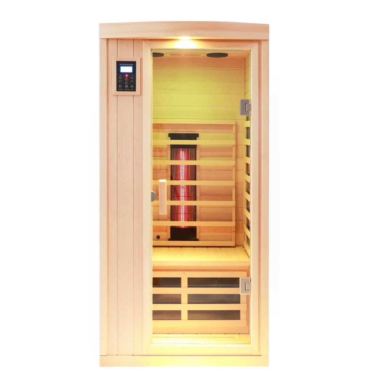 Mix-901BLH 1 Person High Temp Infrared Sauna