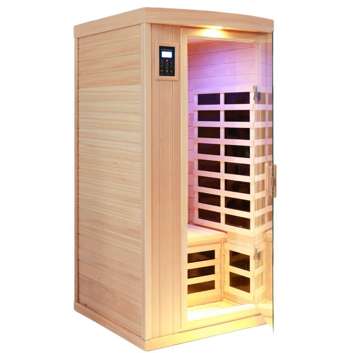 Mix-901BLH 1 Person High Temp Infrared Sauna