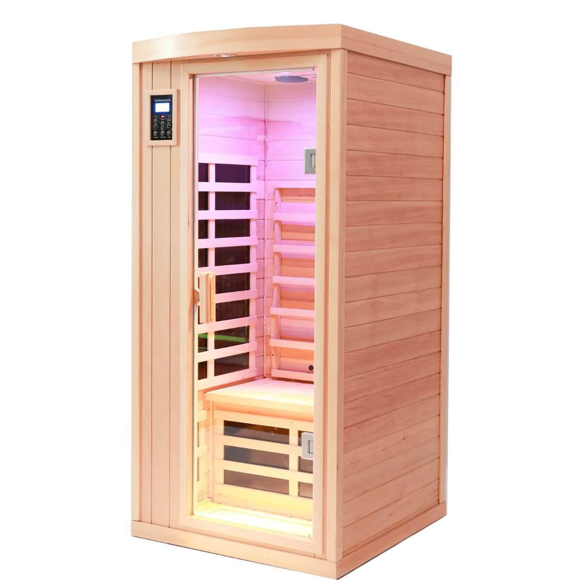 Mix-901BLH 1 Person High Temp Infrared Sauna