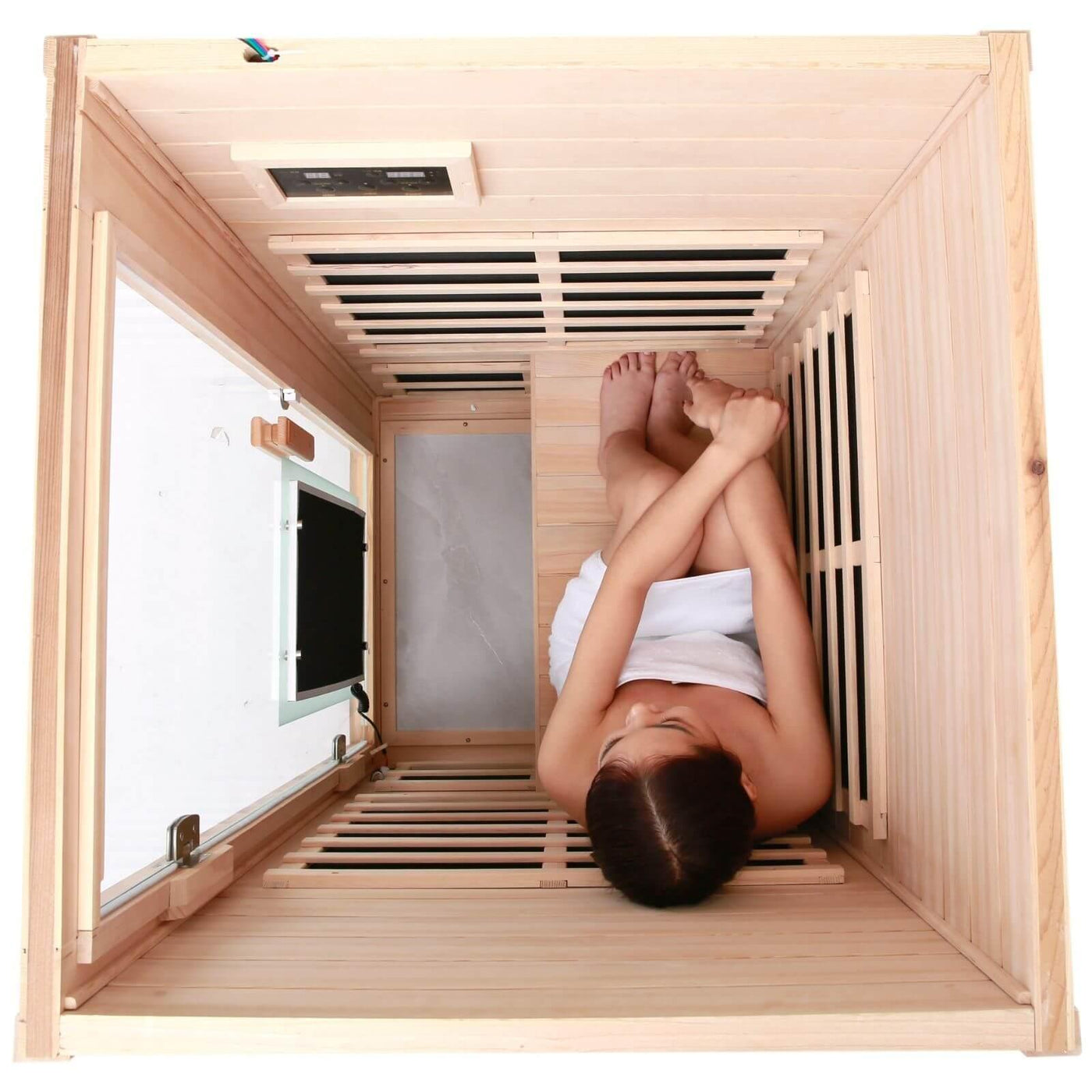 Purity-906MH 1 Person Infrared Sauna | Hemlock Or Red Cedar