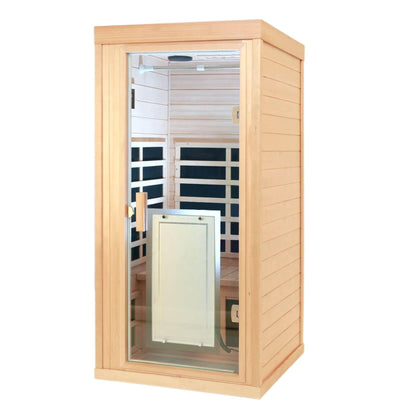 Purity-906MH 1 Person Infrared Sauna | Hemlock Or Red Cedar