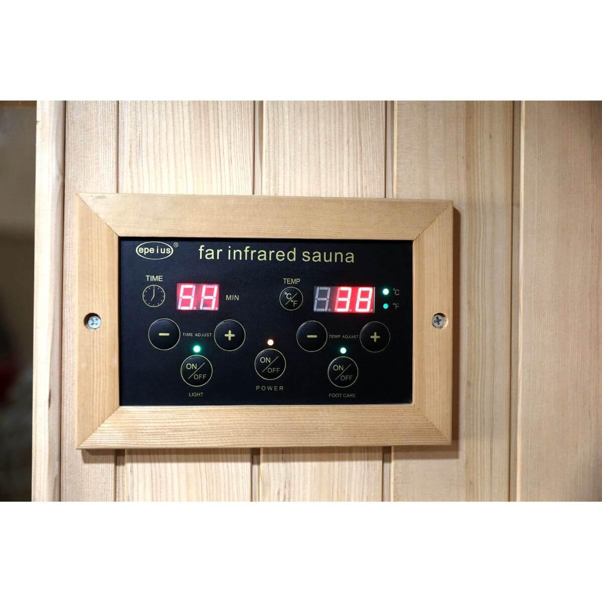 Purity-907GHC Corner 2 Person Infrared Sauna