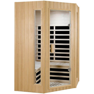 Purity-907GHC Corner 2 Person Infrared Sauna