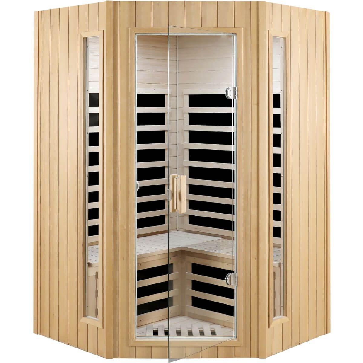 Purity-907GHC Corner 2 Person Infrared Sauna