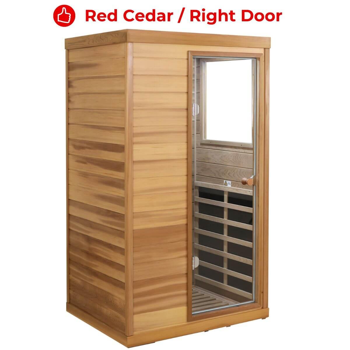 Purity-909MH 1 Person Side Door Infrared Sauna |