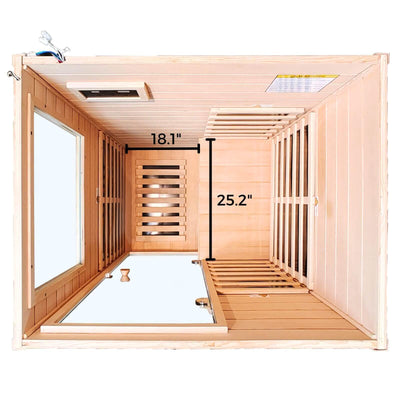 Purity-909MH 1 Person Side Door Infrared Sauna |