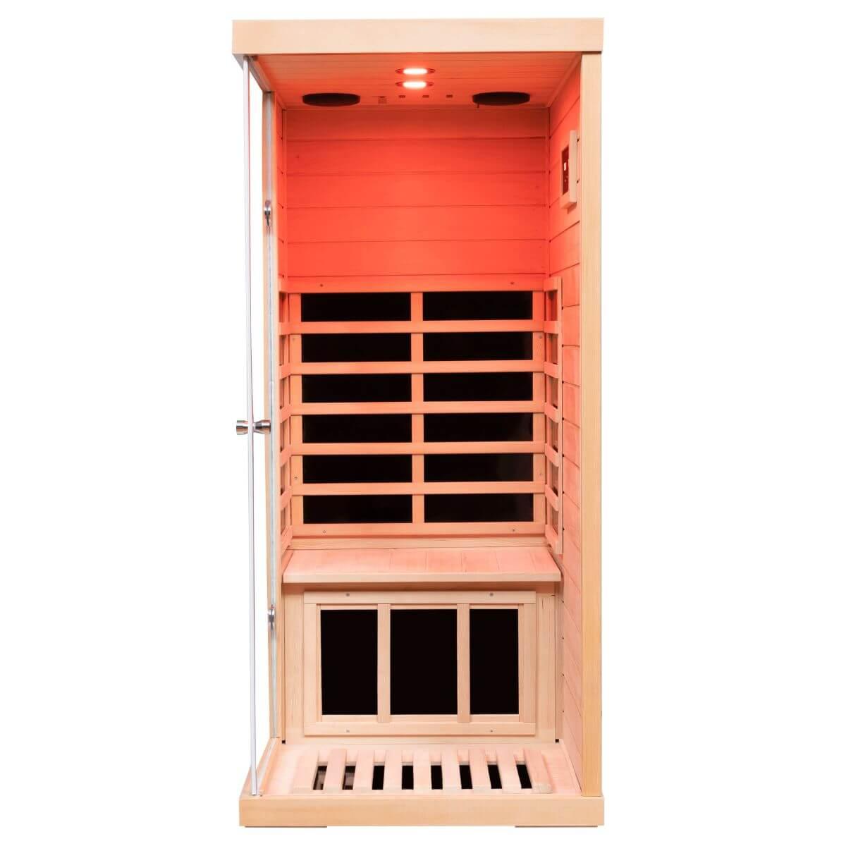 Purity-909SH 1 Person Side Door Infrared Sauna | Clearance Sale